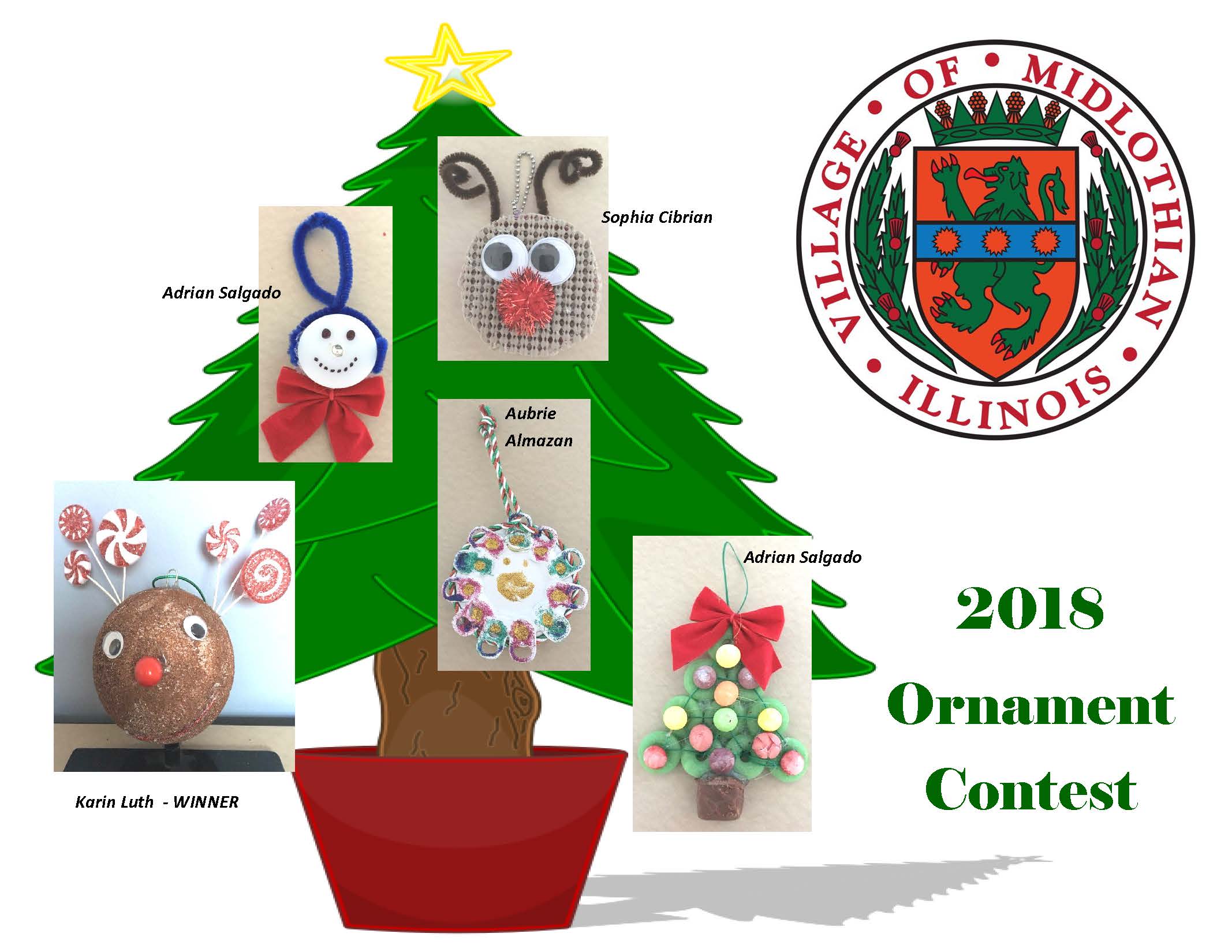 Christmas Ornament Contest 2018