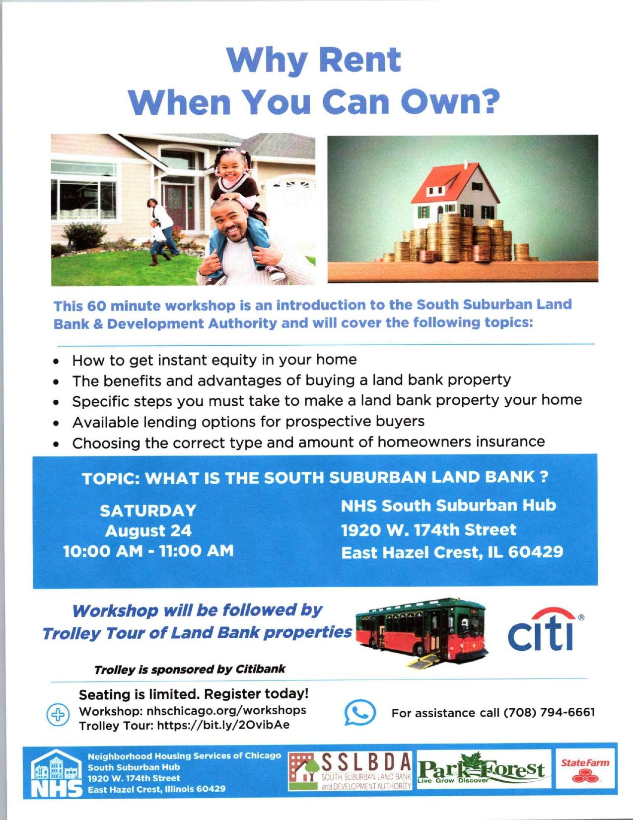 SSLBDA Home Buyer Trolley Tour