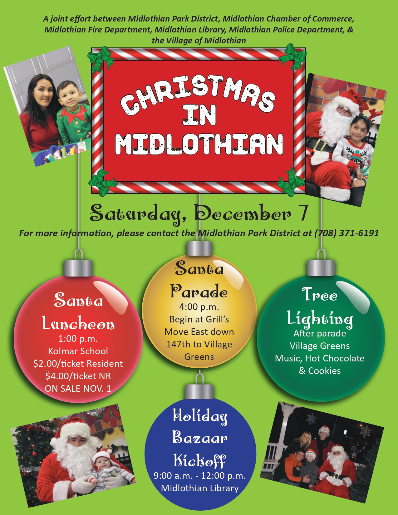 Christmas in Midlothian Flyer