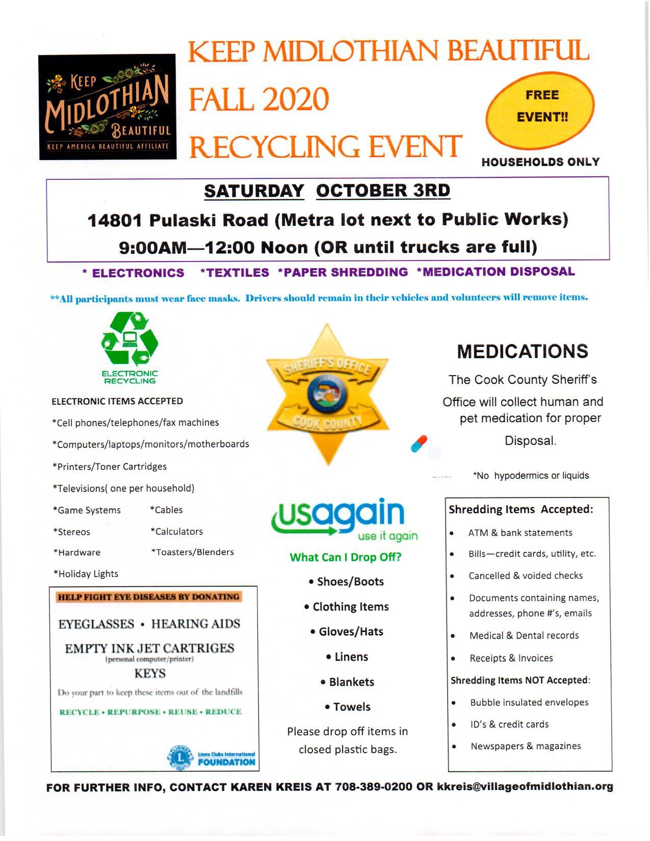 KMB Recycling Event